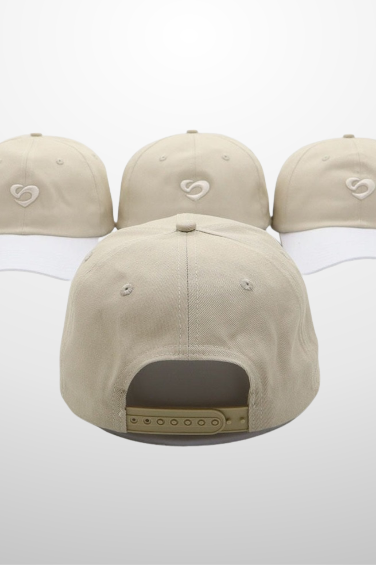 Duo Sand White Cap with adjustable strap