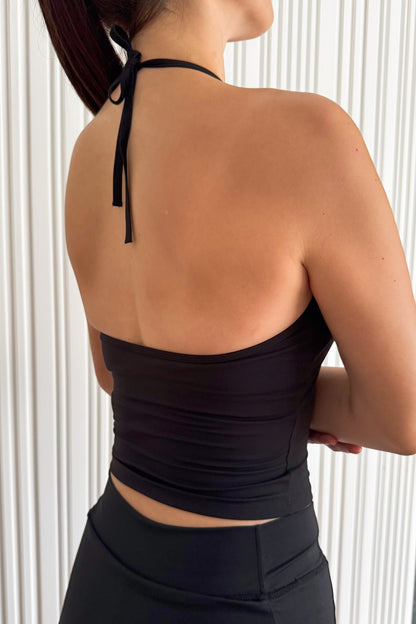 Sleek Halter Padded Top (5 colors)