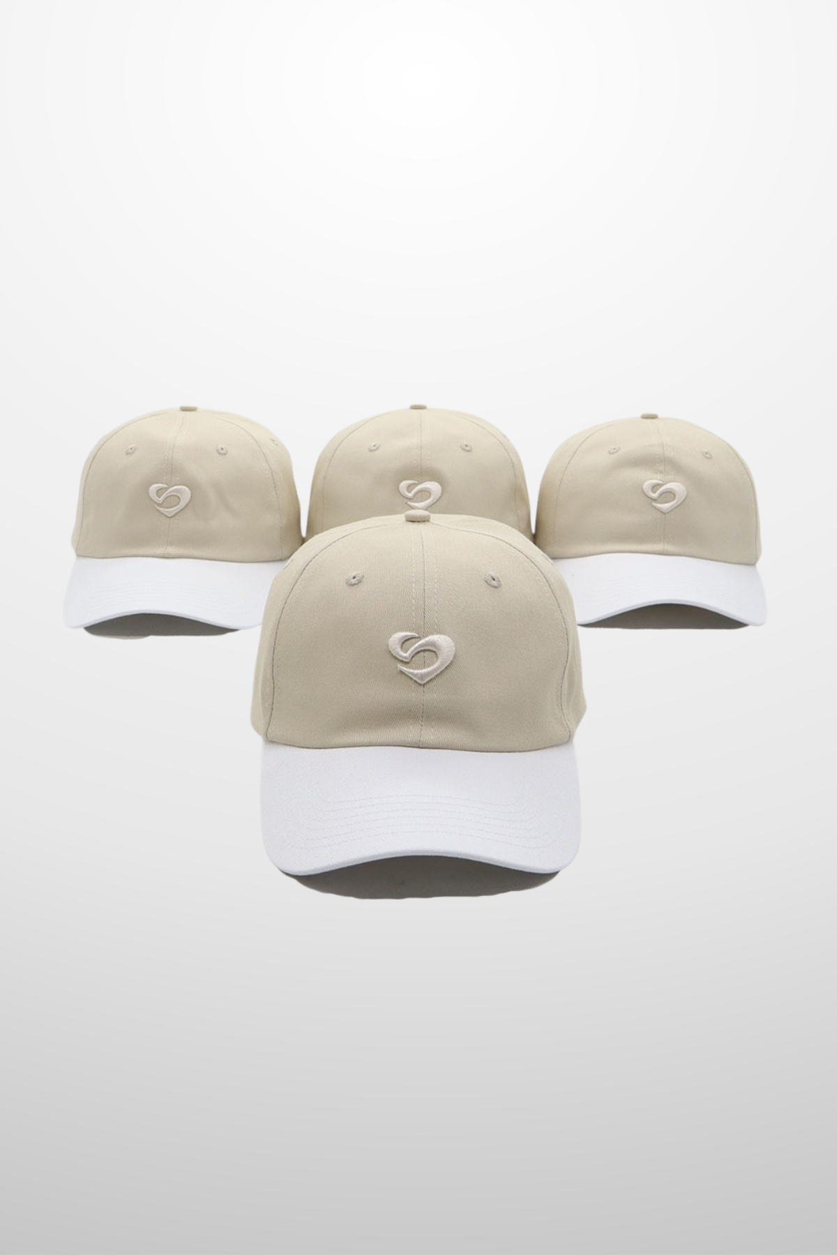 Duo Sand White Cap with adjustable strap