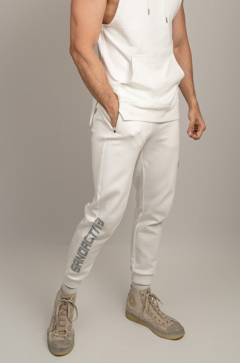 Unisex Joggers White