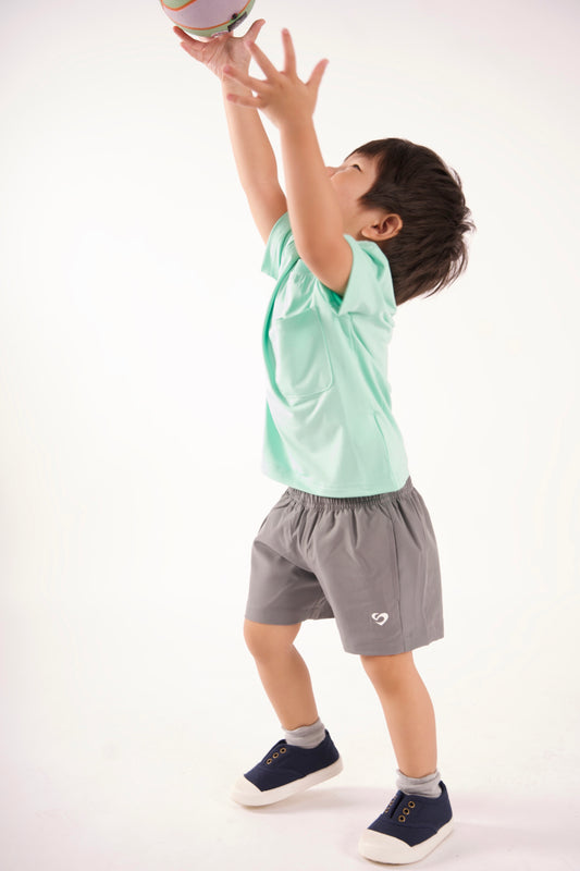 SO Kids' Versatile Shorts with pockets Grey